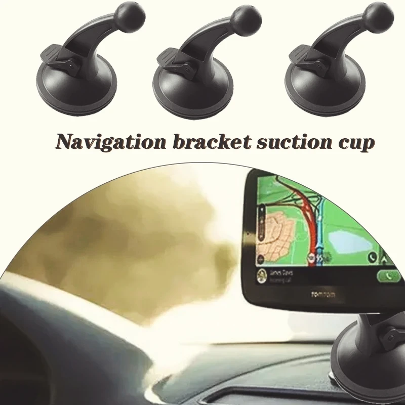 Black Suction Cup Mount Bracket For Tomtom GPS Navigator Handheld GPS Universal Navigator Suction Cup Bracket Car Accessories - view 2