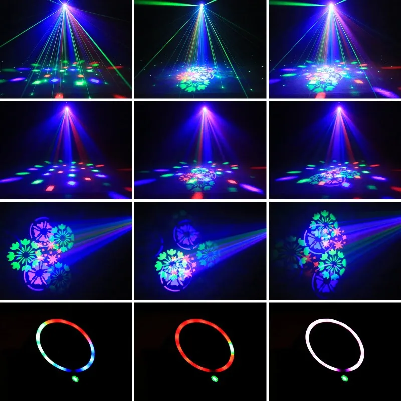 مصغرة 30 واط شعاع نمط Por تتحرك رئيس ضوء RGB DMX الصوت المنشط ستروب تأثير ضوء المرحلة ل DJ ديسكو حفل زفاف