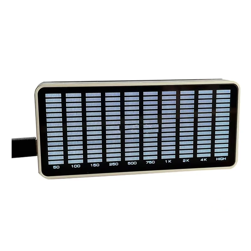 abki-ak1016-ledミュージックスペクトラムインジケーターピックアップリズムライトアンプオーディオレベルvuメーター