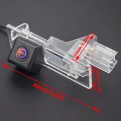 Rear View Reverse Camera for Renault Fluence/Renault Clio 4 2014 2015 CCD Waterproof Night backup Parking Camera