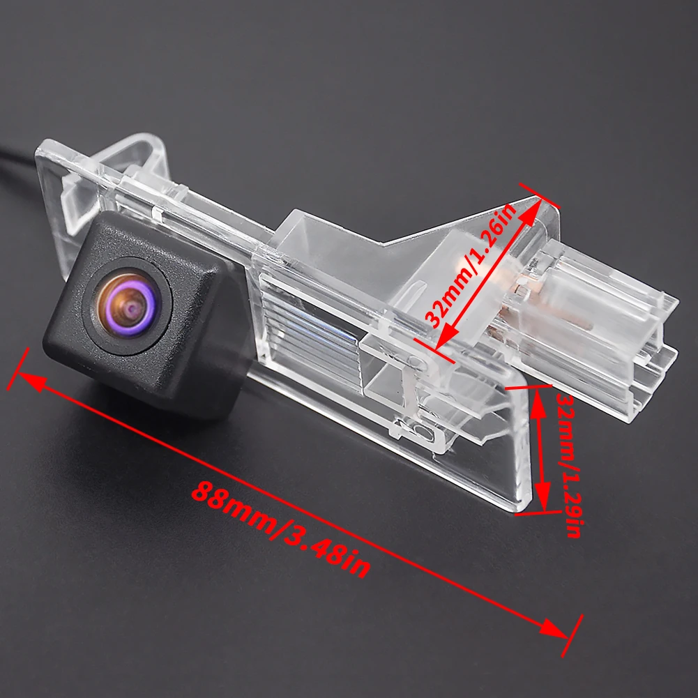 Rear View Reverse Camera for Renault Fluence/Renault Clio 4 2014 2015 CCD Waterproof Night backup Parking Camera