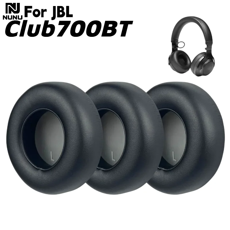 

NUNU Replacement Protein leather Earmuffs With plastic buckle For JBL Club700BT Headphones repair parts