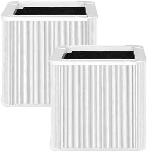 211+ Auto Replacement Filter Compatible with Blueair Blue Pure 211+ Auto Air Cleaner Purifier, Foldable Particle and Activated C