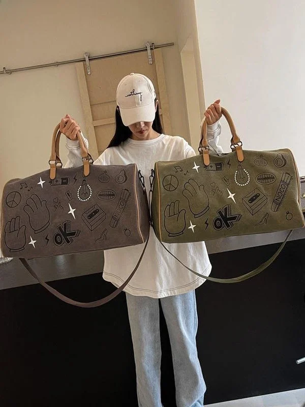 

ex Fitn Bag fiti Handheld Travel Bag ort Busin Trip Large Capaci Lage Bag for Men And Women