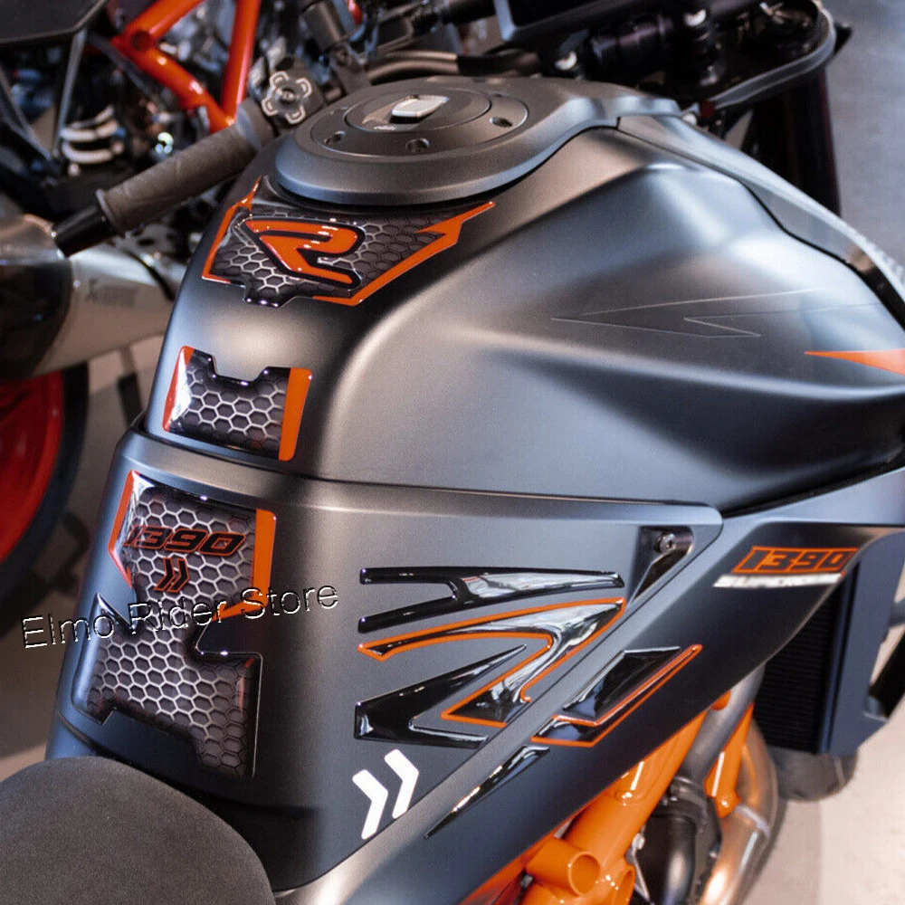 Adesivo protettivo in resina 3D per kit adesivi KTM 1390 Super Duke R + Evo- 2024 Tank Pad