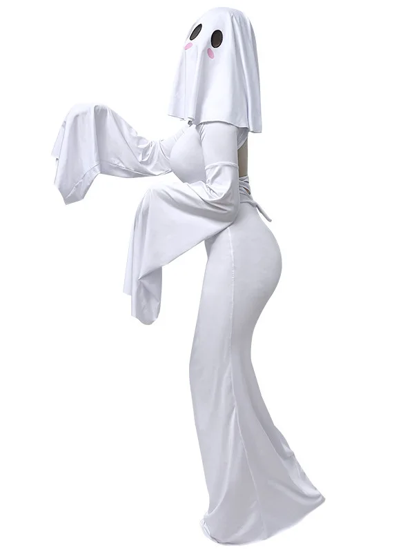 Очаровательная девушка-призрак, косплей Dr, женский сценический костюм на Хэллоуин, очаровательный женский доктор, модный традиционный костюм...