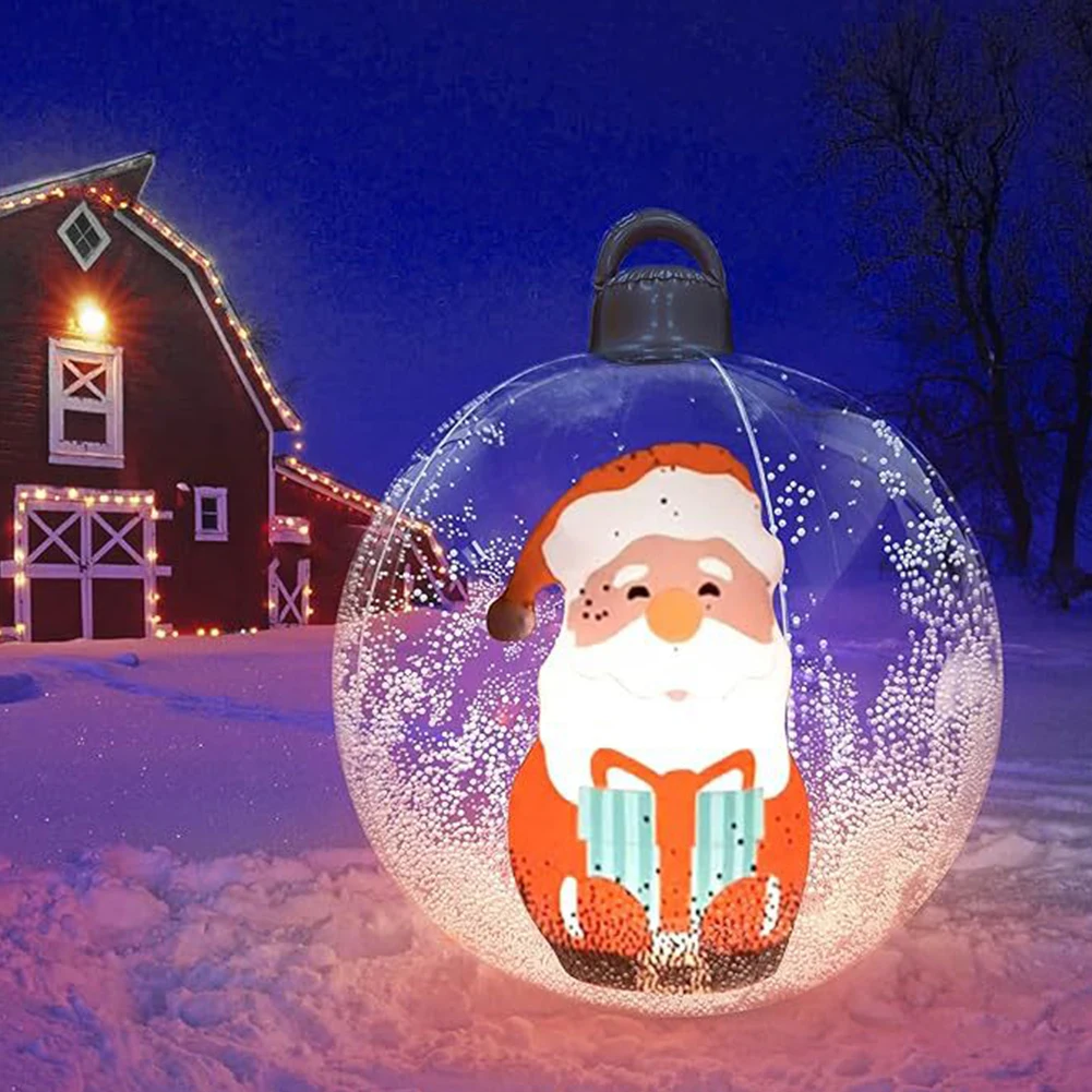 60cm PVC Giant Christmas Infla - Xmas Outdoor Lighting Decorations review and price