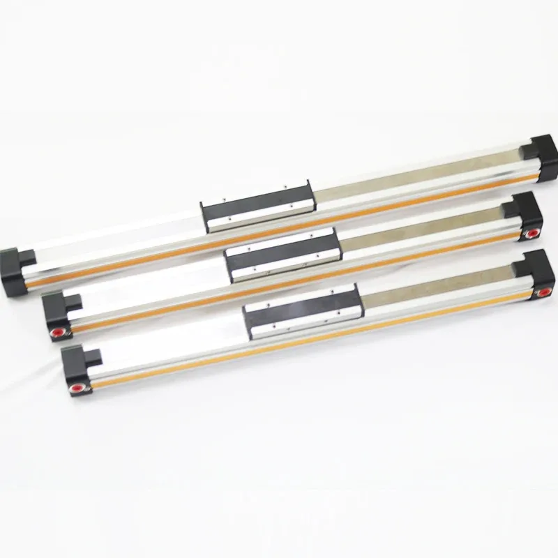 Long stroke high thrust mechanical high speed rodless cylinder with guide rail OSP-P16-300 P25-400 P32-500 P40-600 P50 P63-800
