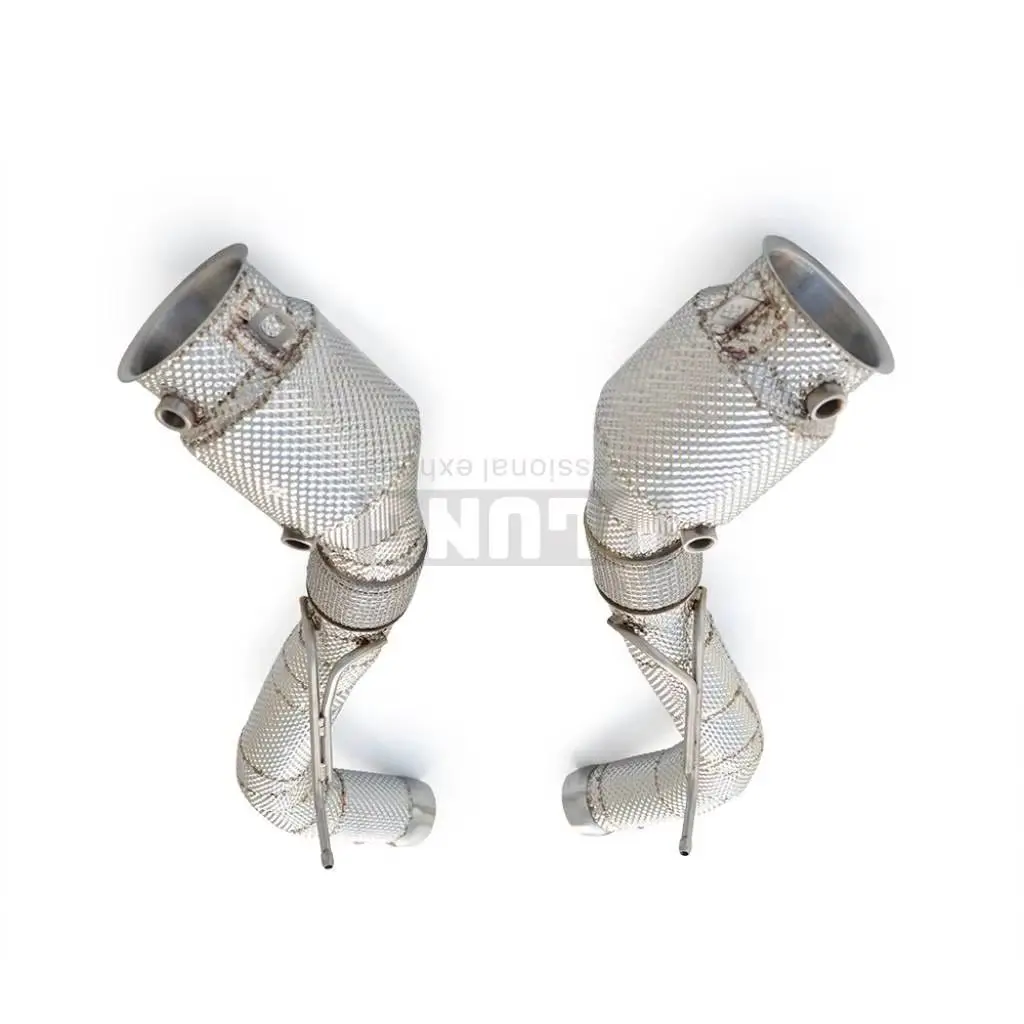 

Exhaust downpipe for McLaren P1 3.8T 2013-2015 stainless downspout exhaust high-performance with insulated exhaust head