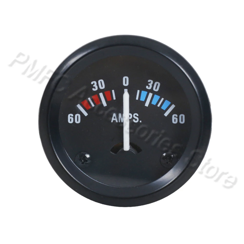 Fahrzeug Meter 12V Automobil Auto Gauge 2 "52mm Wasser Temp Öl Temp Ölpresse Kraftstoff Volt Öl presse kg Amperemeter Gauge Schwarz Shell