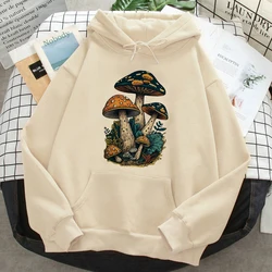 Mushroom hoodies women 90s 2023 anime aesthetic sweater Hooded Shirt women Winter  Pullover