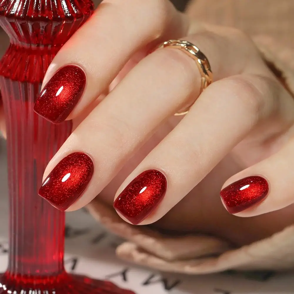 DANNY COLL 20 Colors Red Moonlight Cat Eye Nail Gel Set 2026 New Long Lasting High Quality Fashion Non-toxic UV Gel Wholesale