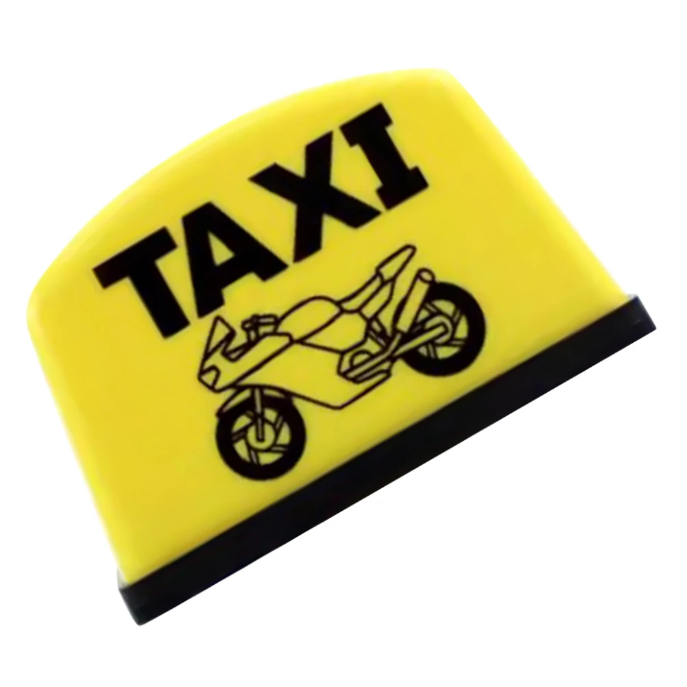 

Decorative Lights Motorcycle LED Mirror Mount Taxi Signs 12V Multicolor Indicator License Plate Tag Round Signal Lamps