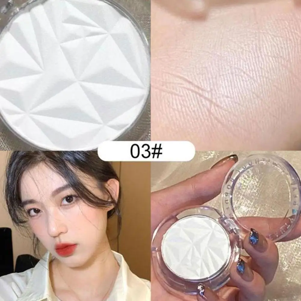 3D Shimmer Face Brighten Highlighter Bar Cosmetic Face Makeup Bronzer Concealer Tool Contour Cream Shimmer Stick Highlighte K6W4