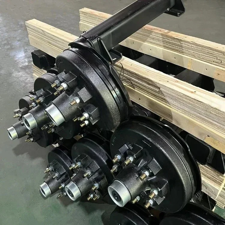 

exquisite craftsmanship 12 Inch RV Trailer Independent Suspension Kit with 8*6.5'' Bolts Hubs