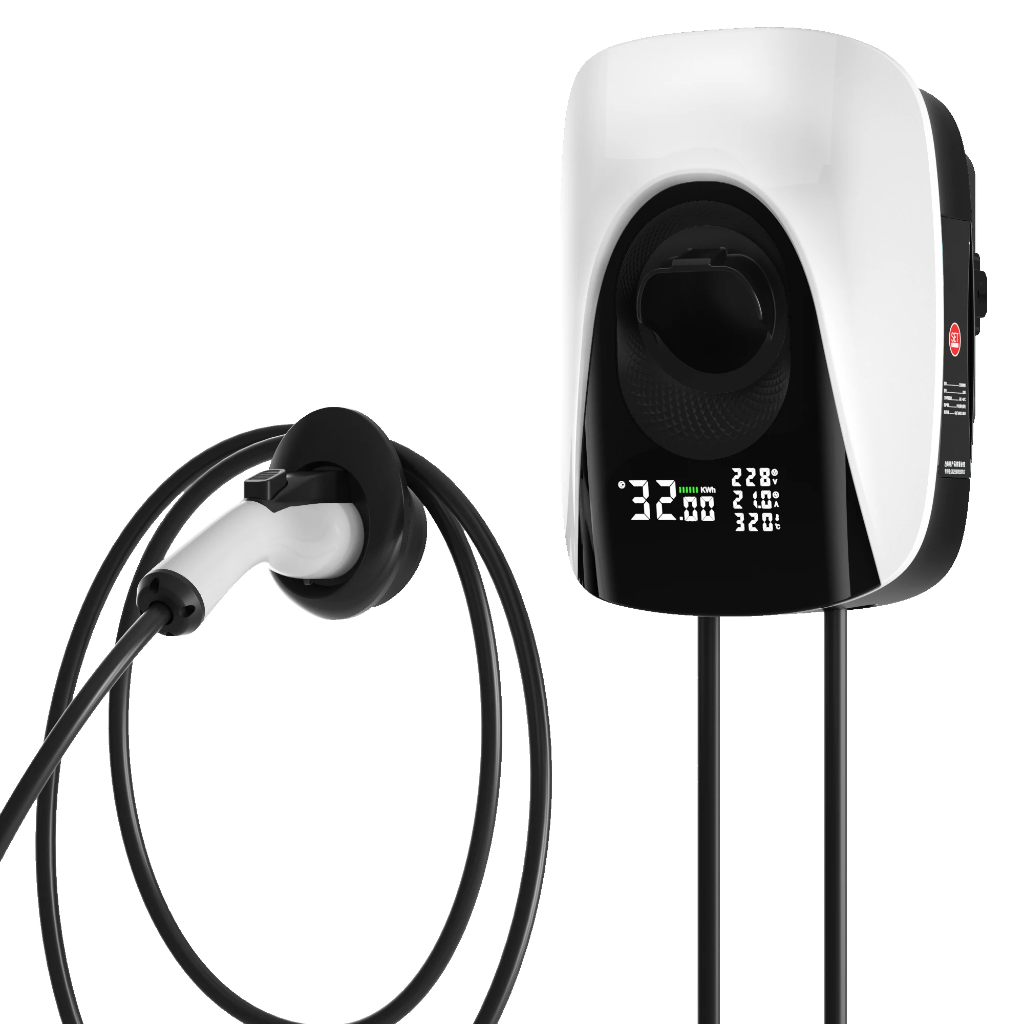 

7KW 240v Type 1 Car Charging Power Stations New Energy Vehicle Ev Charger with 5m Cable United States America Parts Accessories
