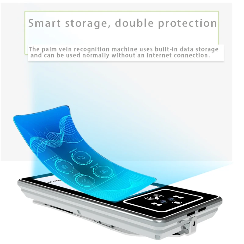 Tendcent Biometric Palm Vein Recognition Attendance System Terminal Card/ Face Recognition Supported WiFi OEM Customized Logo