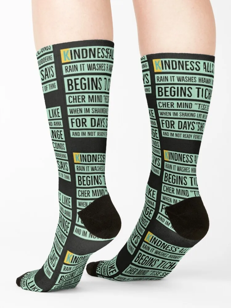 the crows anna begins Socks custom shoes warm winter summer Men's Socks Luxury Women's