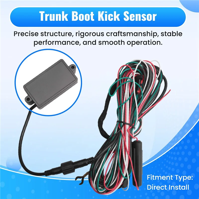 

3Pcs 1 Foot Activated Trunk Boot Kick Sensor For Smart Auto Electric Tail Gate Lift Flaps Open Car Door