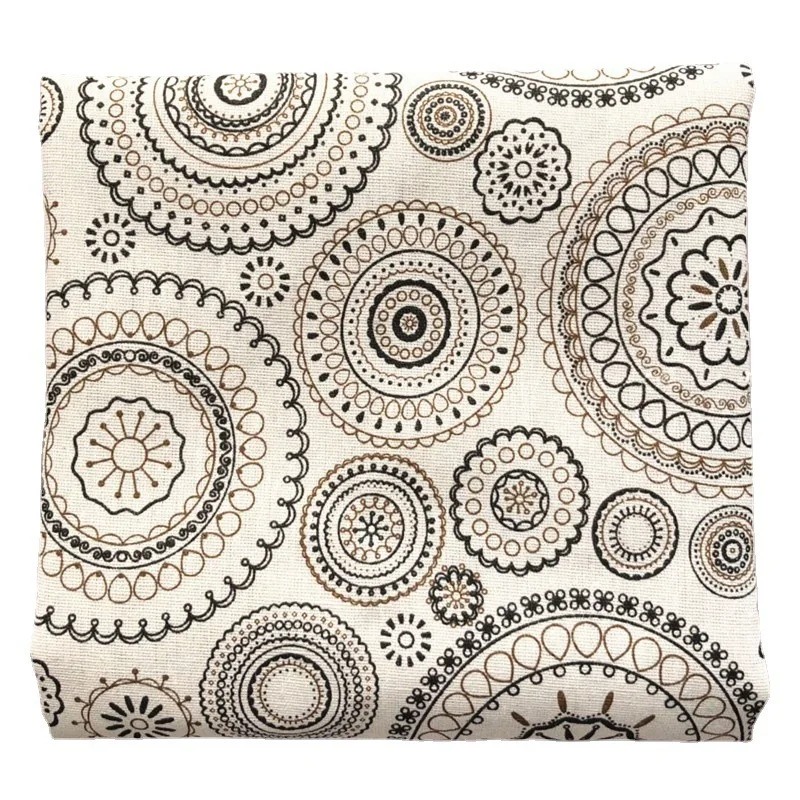 

Polyester cotton spun linen fresh printing pillow decorative cushion craft cloth storage cloth