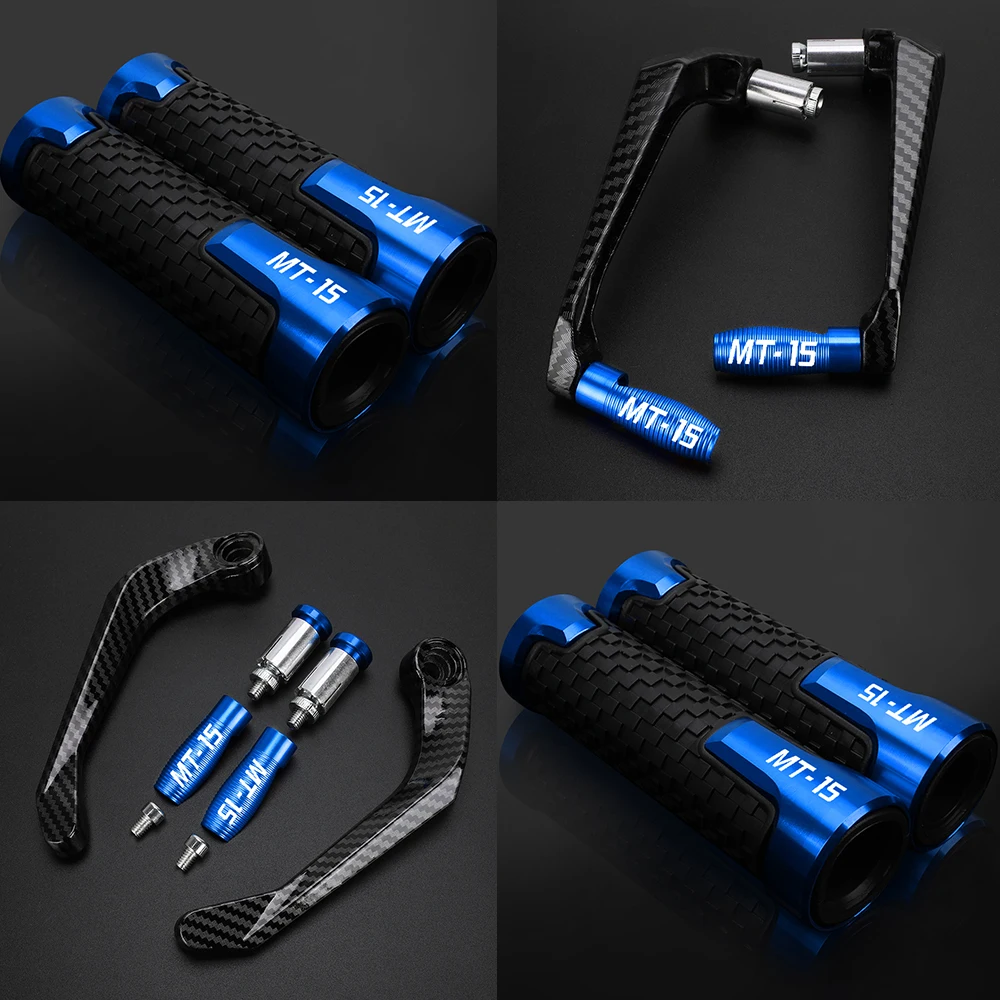 

For YAMAHA MT15 MT-15 MT 15 2017-2020 Motorcycle 7/8" 22MM Handlebar Grips Guard Brake Clutch Levers Handle Bar Guard Protector