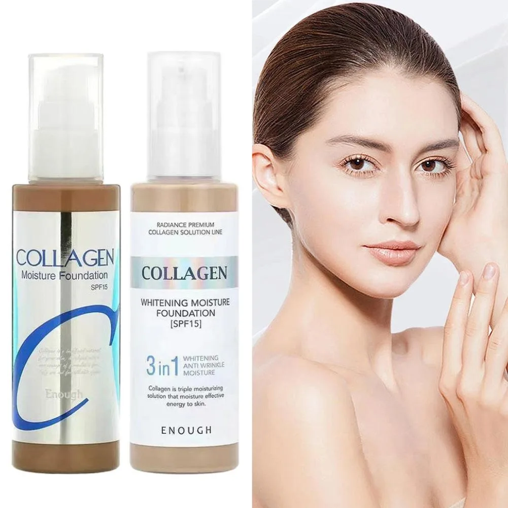 フルカバレッジ保湿コンシーラーリキッドファンデーション長持ちフェイスコスメティックナチュラルブライトンフェイスベーストーンメイクアップ