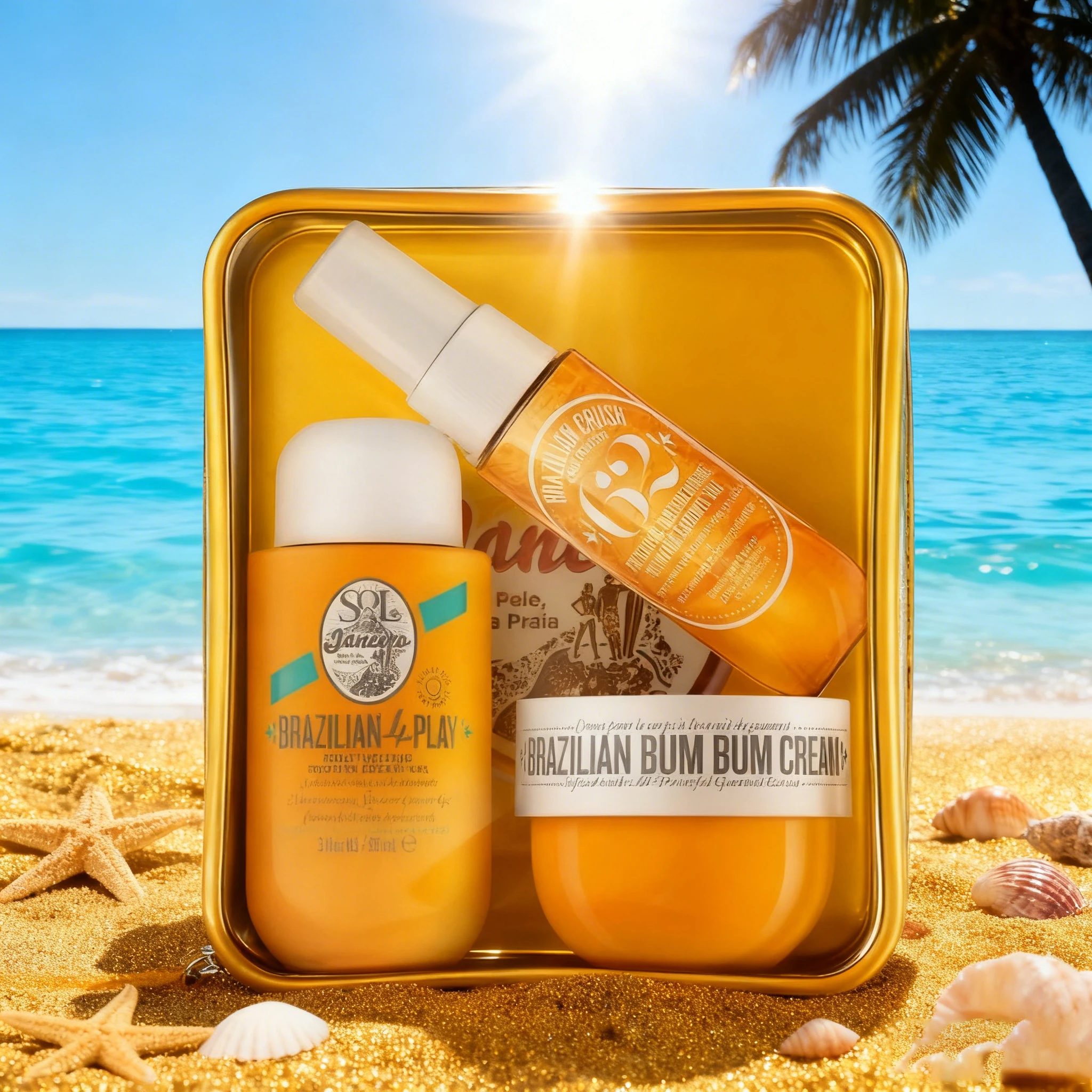 SOL DE JANEIRO Jet Travel Kit، عطر يدوم طويلاً، مناسب للاستخدام اليومي