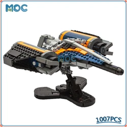 Star Movie MOC Building Blocks Destiny Arcadiaed Class Jumpship series DIY Assembled Ultimate Collection  Toys Gifts