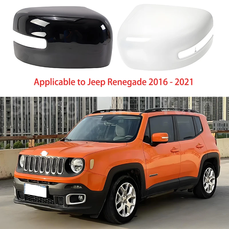 

Suitable for Jeep Renegade rearview mirror cover, 2016-2021 side rearview mirror housing, automotive rearview mirror accessories