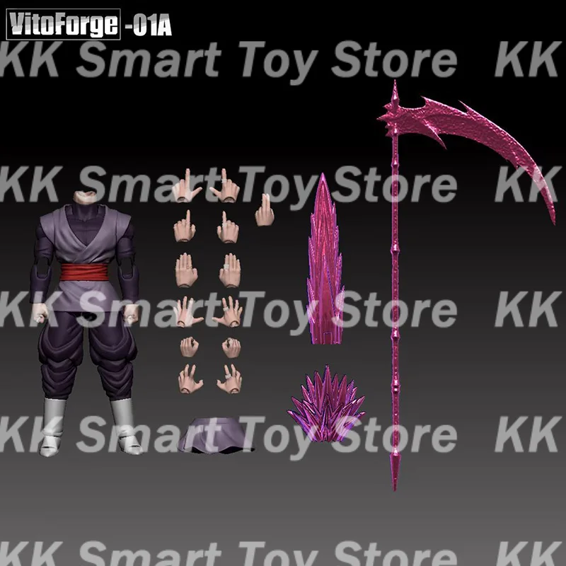 Новая фигурка Vitoforge The Scythe Lord Dragon Ball Black Goku Zamas Super Saiyan, коллекция аниме-фигурок, статуя, подарки, игрушки