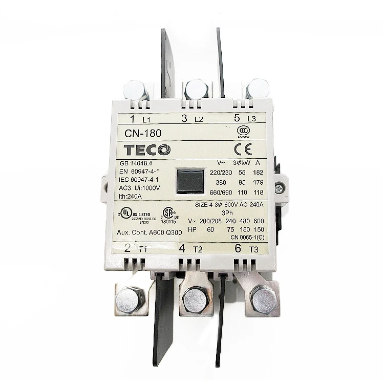 New AC contactor CN-180 AC110 220 380V with complete specifications