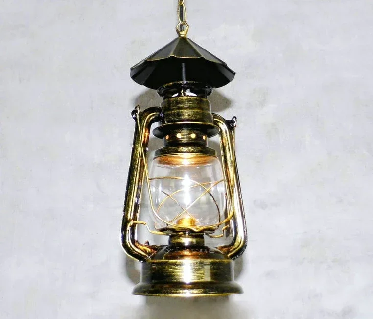 Barn Lantern nostalgic vintage pendant lights project light bar lamps fashion lighting & lamps E27 AC110-240V