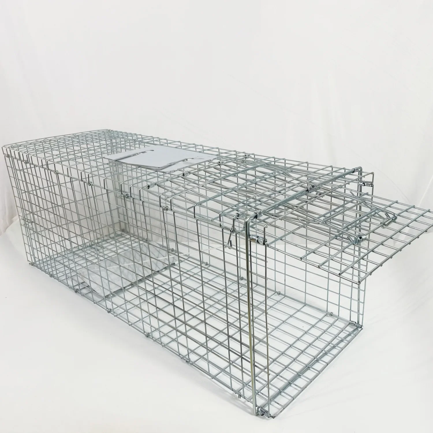 Automatic Cat Catching Cage Foldable Pedal Cat Catching Cage New Outer Single Cages Love Rescue Cages