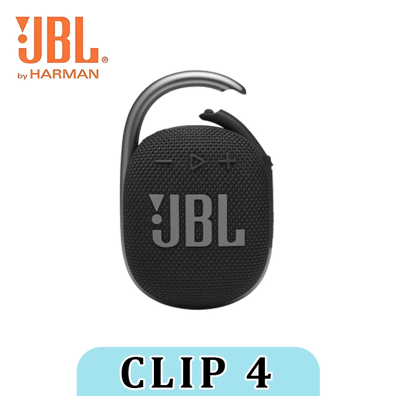 

JBL CLIP4 black body wireless music box speaker mini waterproof outdoor camping and cycling portable subwoofer speaker