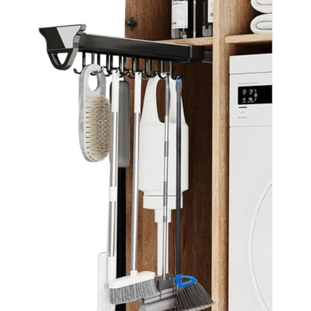 Organizador deslizante de gabinete resistente para utensilios de cocina y utensilios de cocina: solución de almacenamiento versátil