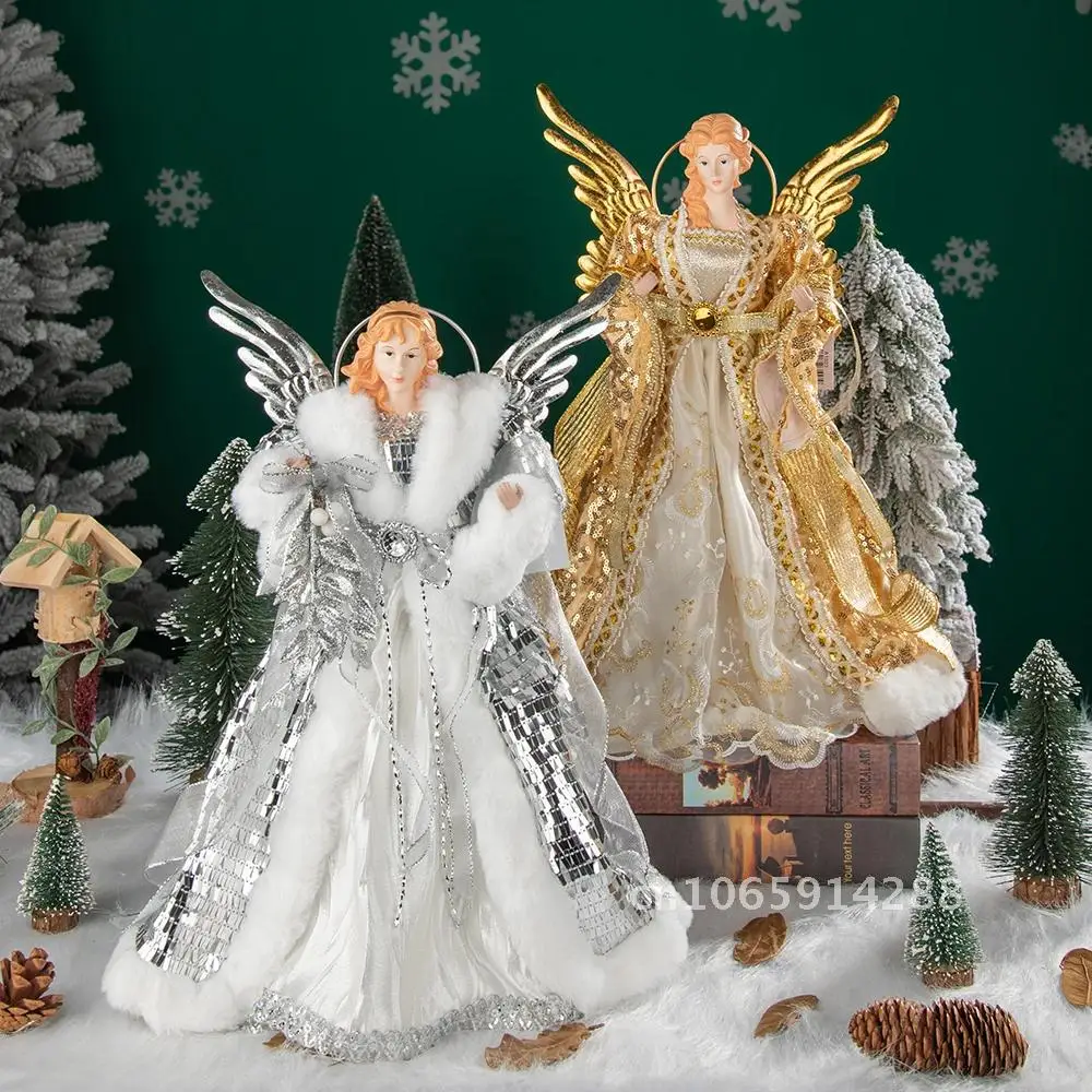 

Angel Ornaments For Christmas Tree Yard Gold Angel Christmas Tree Decor Desk Gold Cafe For Decors Topper Top Christmas Garden