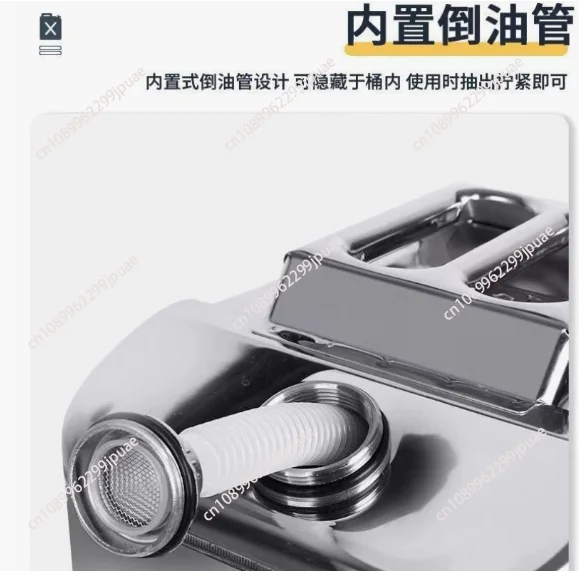 

Автомобильный масляный бак 10л, масляный барабан из нержавеющей стали, топливный пистолет, внедорожник, мотоцикл, прицеп RV, запасной бак, барабан для грузовика