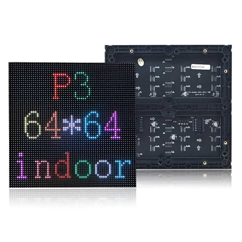 16pcs Indoor P3 led module with HD-D16 and  16pin 40cm 20pcs flat cable