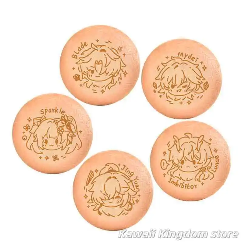 هونكاي: ستار السكك الحديدية جينغ يوان بليد دان هنغ أنيمي تأثيري أفخم زر دبوس لطيف الكرتون بروش شارة ظهره همبرغر قلادة