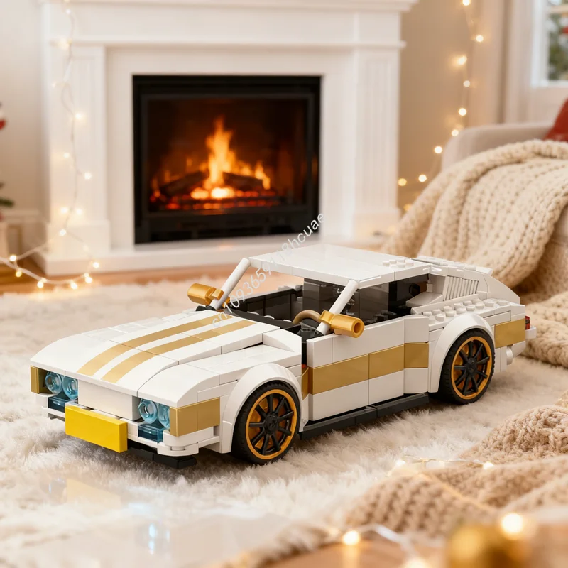 

337 шт. MOC Volkswagen Restomod City Champions Модель Строительные блоки Игрушки Строительство Рождественские подарки Идея Творческое образование