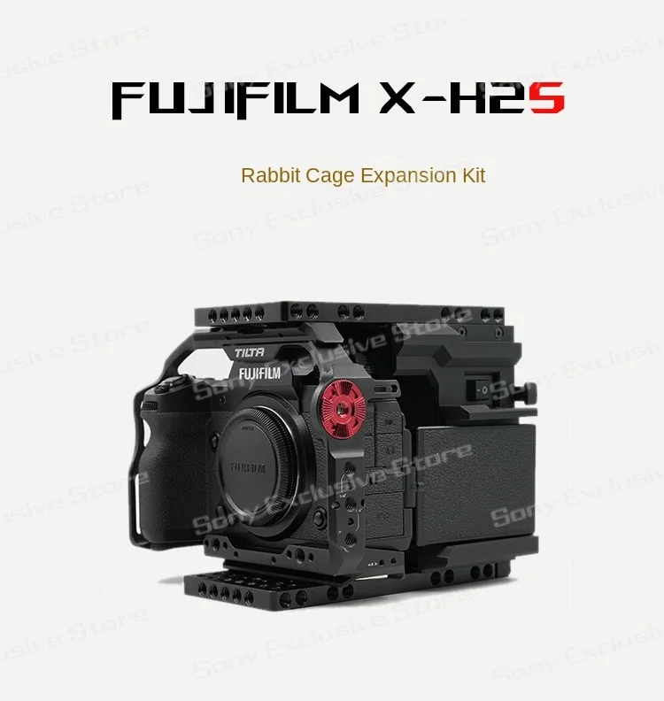 For Fujifilm X-H2S Rabbit Cage Expansion Module Advanced Edition Cineback