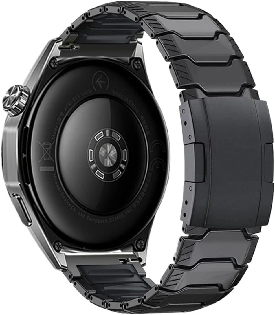 Titanium Rubber Magnetische Bandjes voor Samsung Galaxy Watch 8 Ultra 47mm 40/44/46mm Classic Band voor Huawei GT 6/5/4 Pro 22mm Band