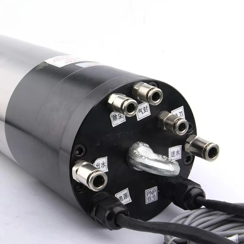 3.2kw BT30 Atc Water Cooled Cnc Engraving Metal Spindle Er 16 20 25 32 Tool Holder 220v 380v Vfd Cnc Router Spare Parts Set