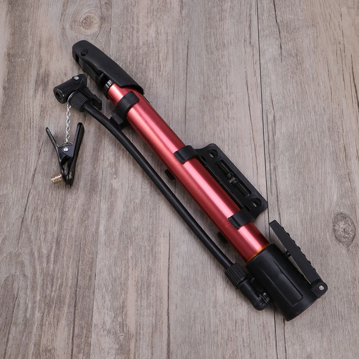 

Portable Bike Lightweight With Plastic Handle Multi-Valve For Road Mountain Bicycle Tire Inflation Balloon Ball Inflatable