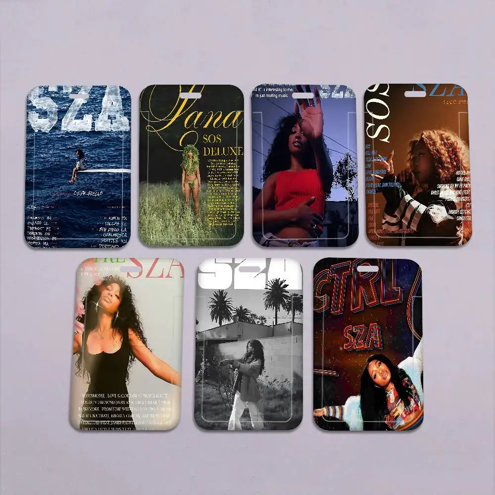 

Держатель для ID-карт и пропусков SZA SOS с ремешком на шею, чехол для кредитных карт, подарок для детей