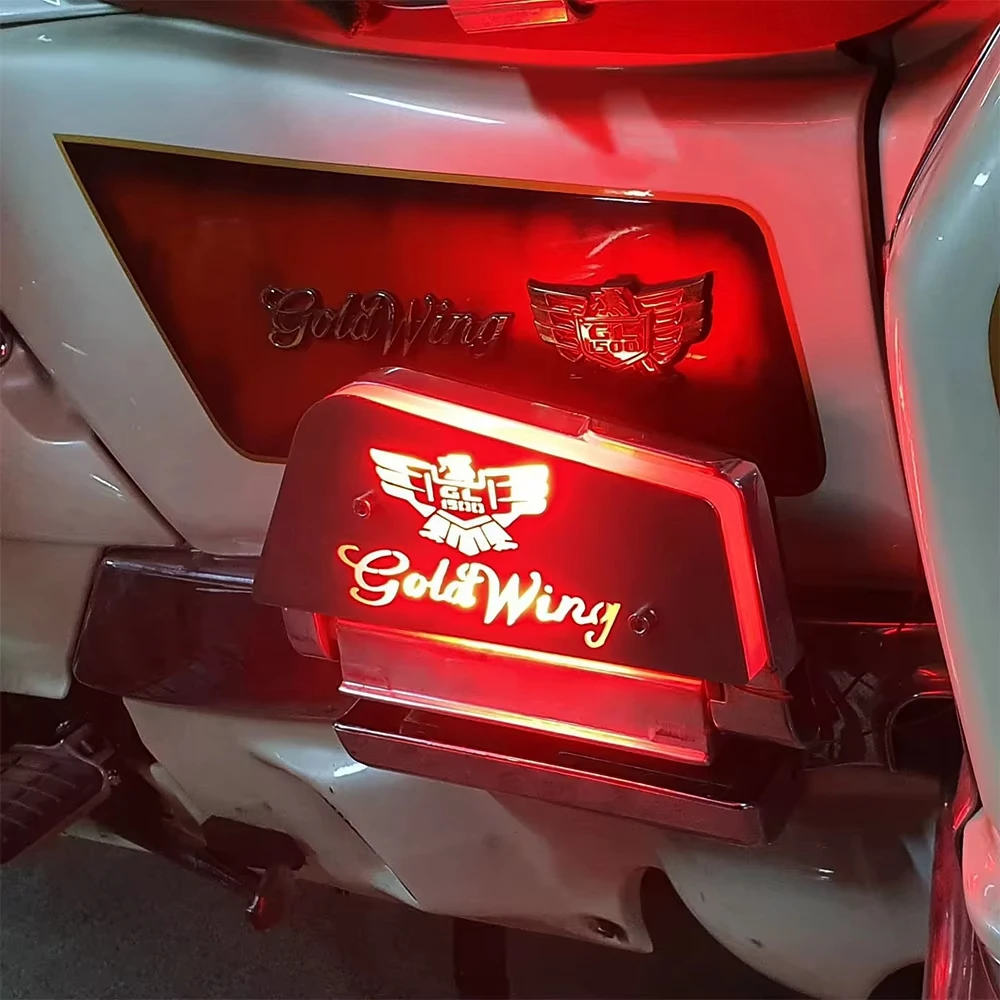 For GL1500 Lining Passenger Footrests GOLDWING 1500  for HONDA GOLD WING LED Footrest Cover Goldwing1500 Lighting Floorboard