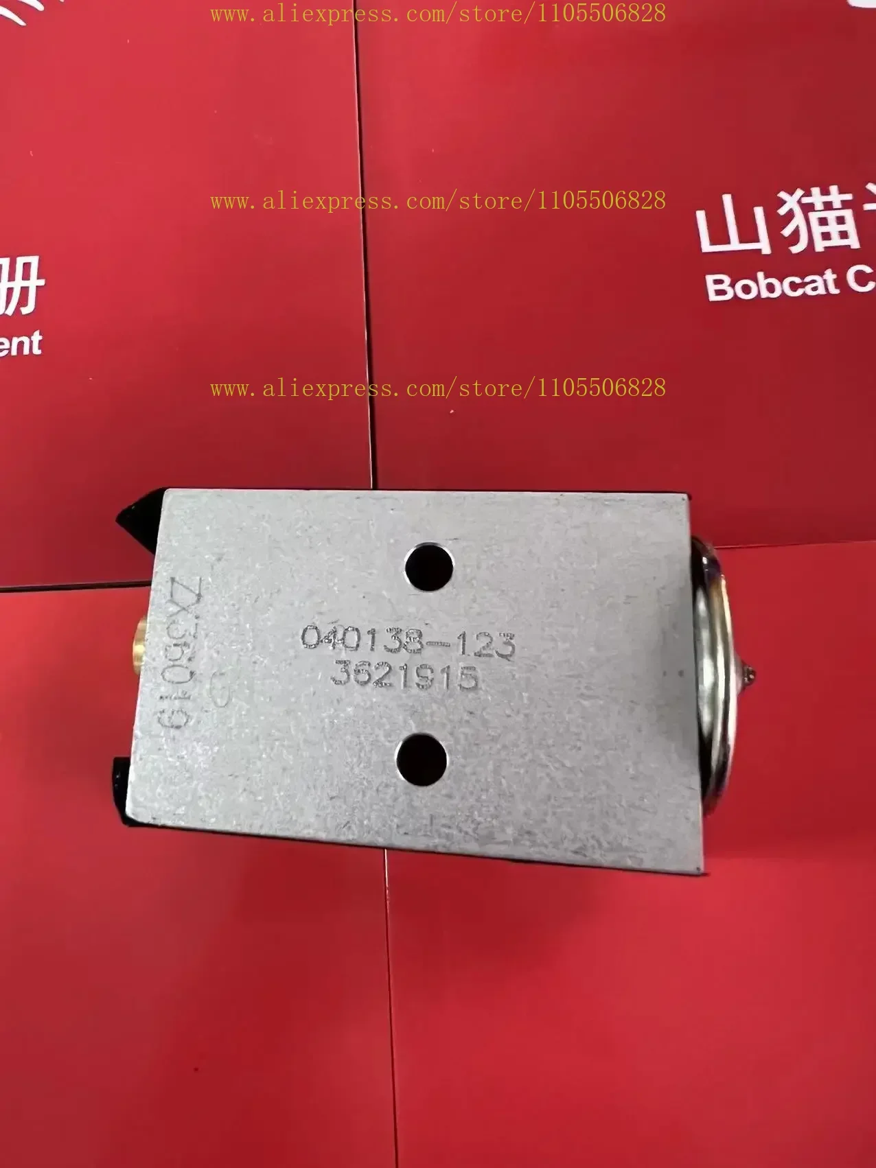Valve block, 6675534, Bobcat, S160, S185, S250, S550, S630, domestically produced