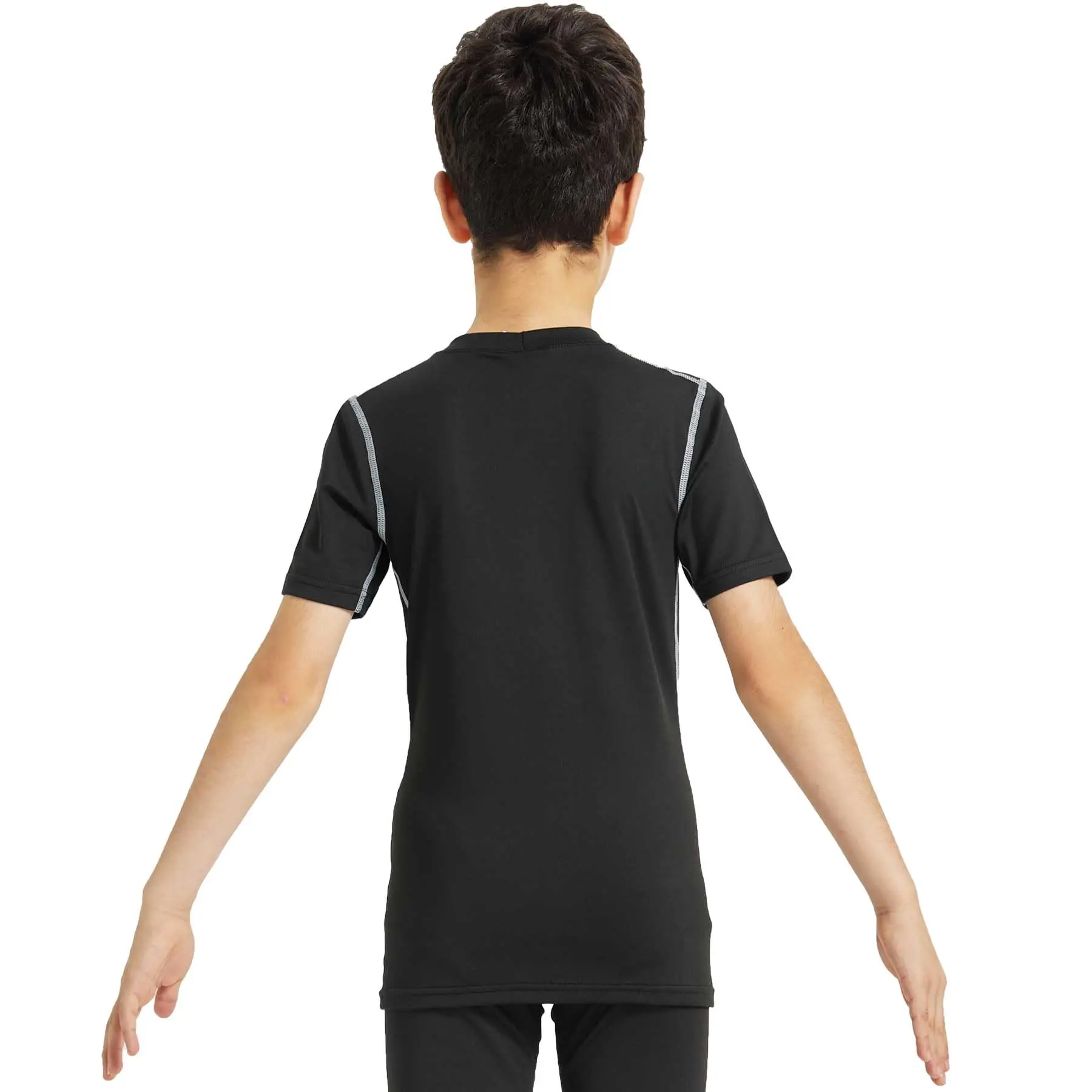 Boys Compression Shirts Short Sleeve Football Undershirt for Kid Quick Dry Athletic Baseball Youth T-Shirt Base Layer