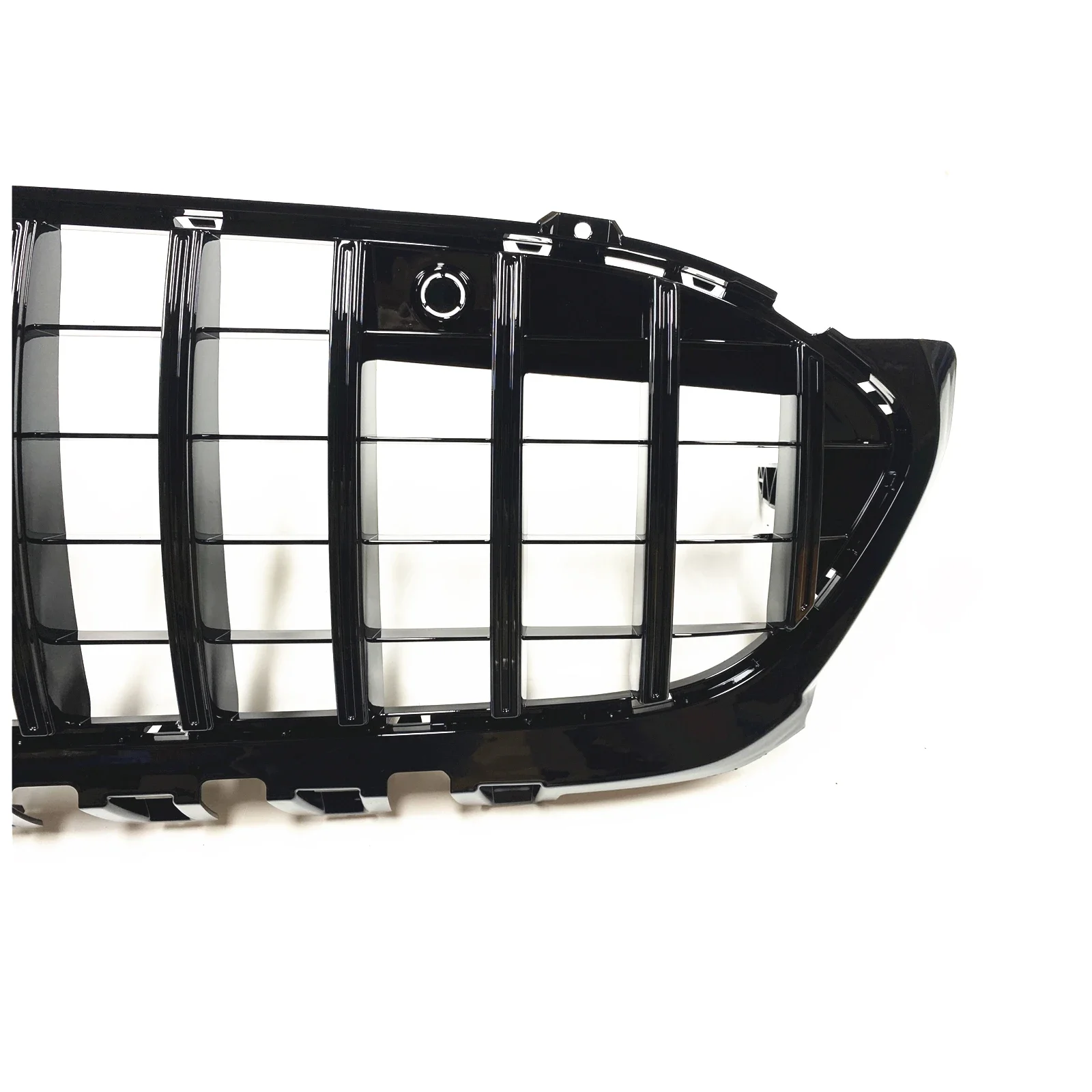 New！ GT Style Front Grille For Mercedes Bezn A Class W177 A180 A200 A250 A45 2019-2022 Black/Silver Upper Bumper Hood Mesh Grill