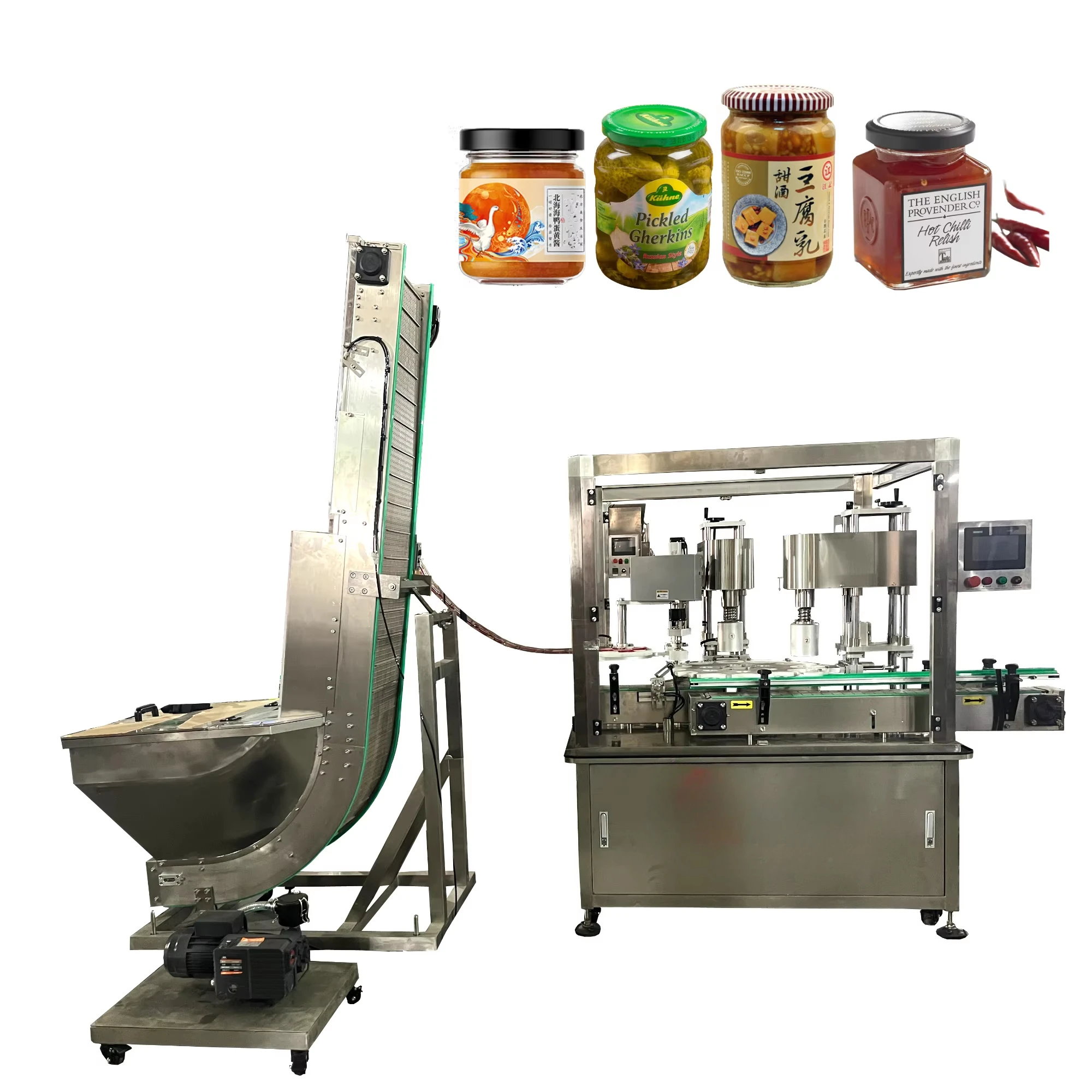 Glass Jars Filling Capping Labeling Machine Automatic Caramel Chocolate Sauce Butter Piston Filler Best Price
